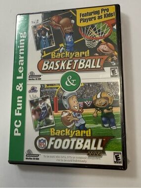 Backyard Basketball & Football 2002 PC Game - Green